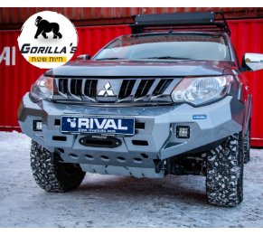 פגוש קדמי טריטון RIVAL BUMPER MITSUBISHI L200 2015-2019