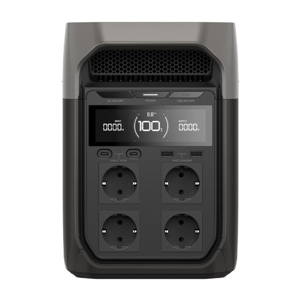 תחנת כוח ניידת 1800W-3600W  EcoFlow Delta 3