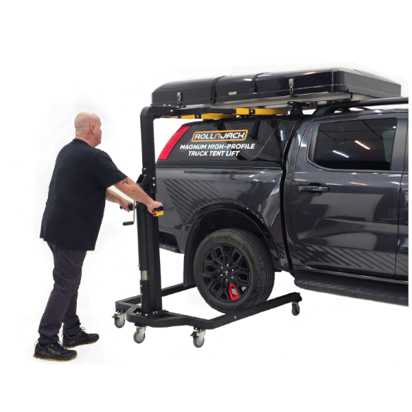 RollnJack Magnum  לטנדר– המהפכה בהרמה ואחסון לאוהלי גג